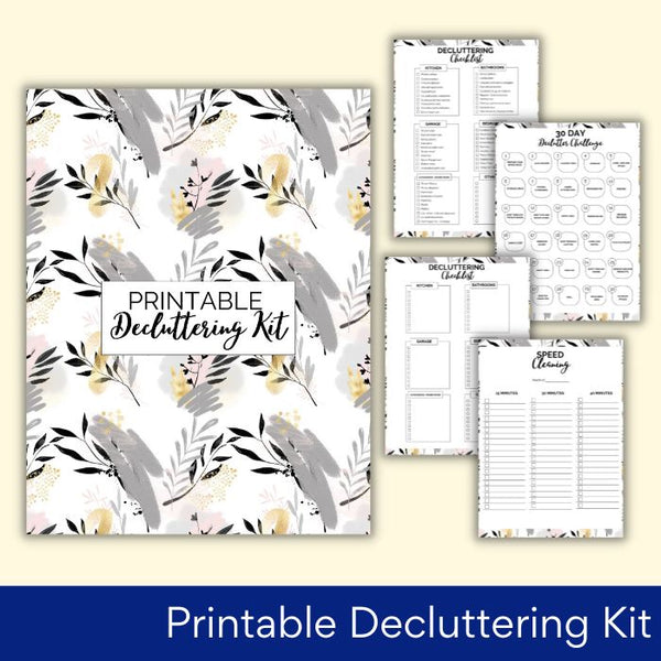 Simplify Your Life: Dive into Organization with Our Decluttering Kit!
