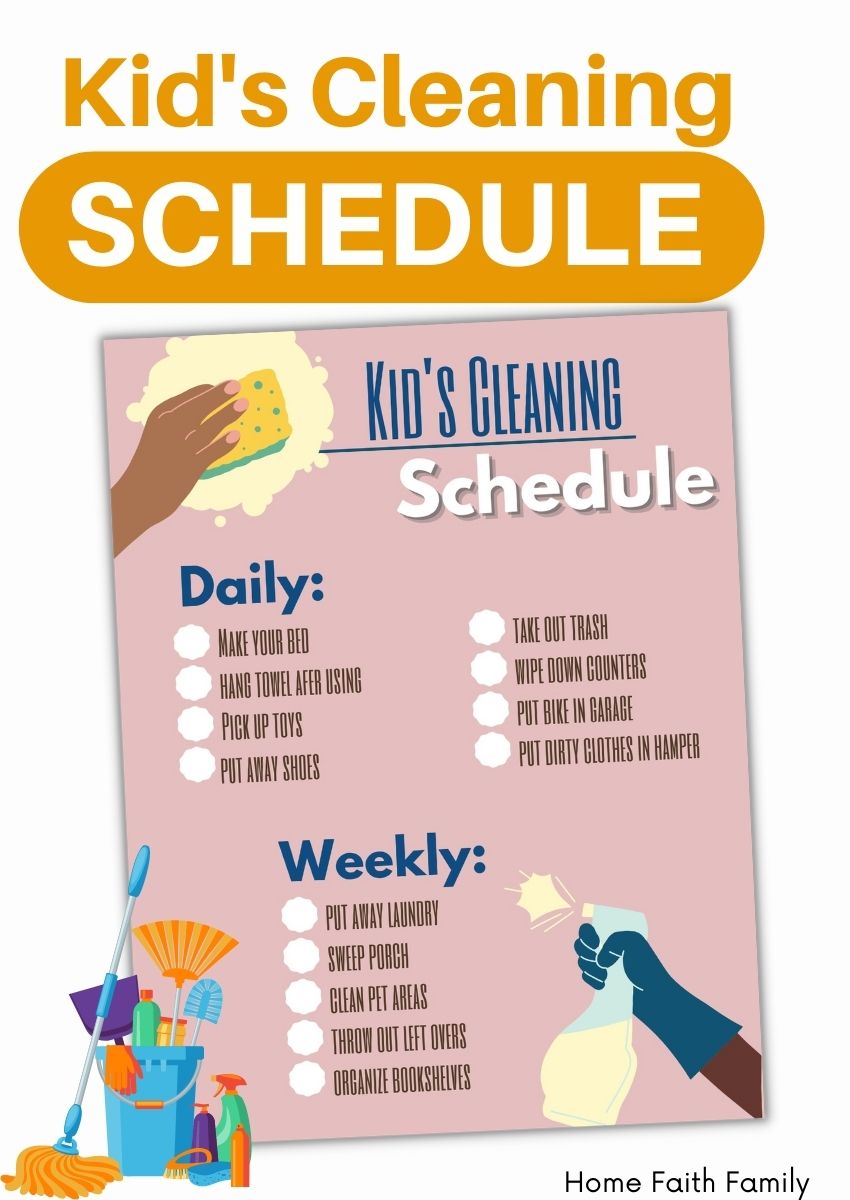 Home Cleaning Schedule