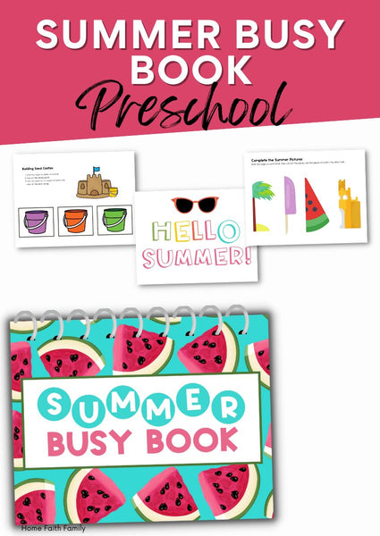 Summer Busy Book {32-Pages}