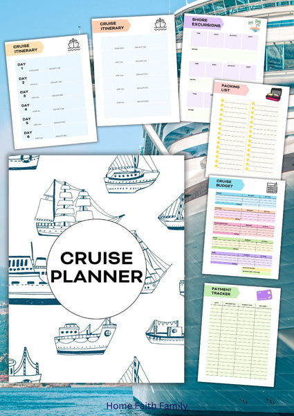 Say Bon Voyage To Budget Worries With This Printable Cruise Planner