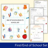 Capture Every Milestone with our First/End of School Set