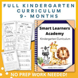 Smart Little Learners Kindergarten Curriculum