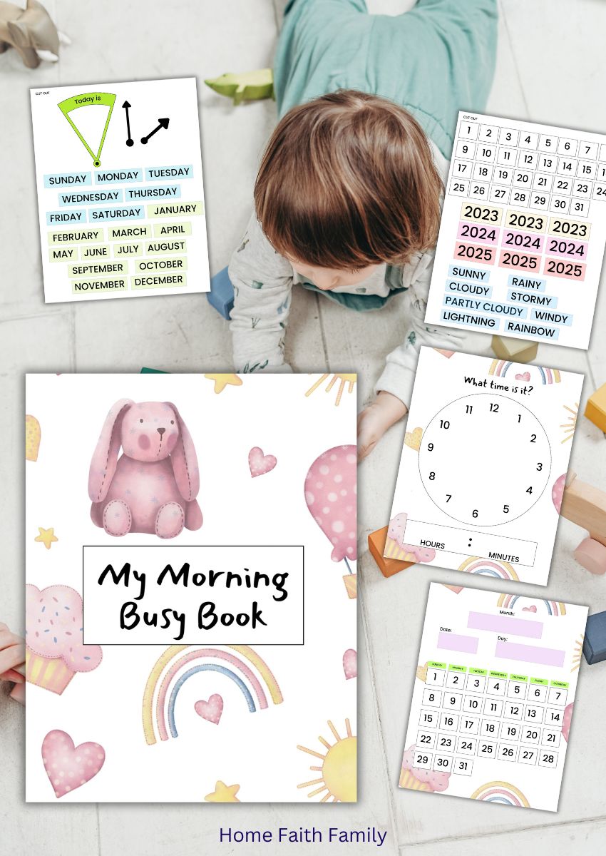 My Morning Busy Book – Home Faith Family , LLC