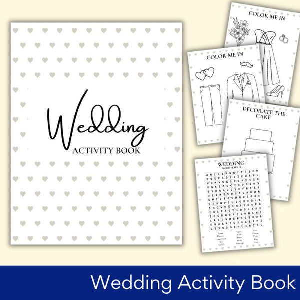 Celebrate Love with Joy: The Ultimate Wedding Activity Book for Kids