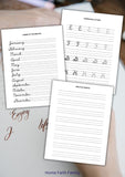 Master the Art of Penmanship with Our Cursive Writing Practice Set for Kids