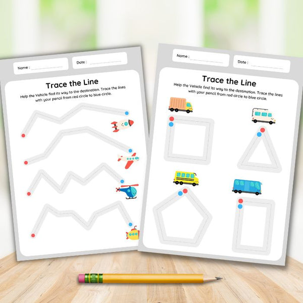 Line Control Worksheet Tricky Transform Playtime into Skill-building with Pencil Control Line Tracin ...