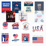 4th of July Printable Party Packet