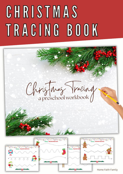 Christmas Tracing: A Line Practice Workbook