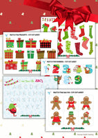 Christmas Preschool Learning Binder