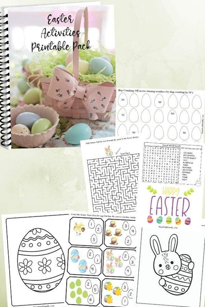 Children's Easter Learning Activities Printable (15 pages)
