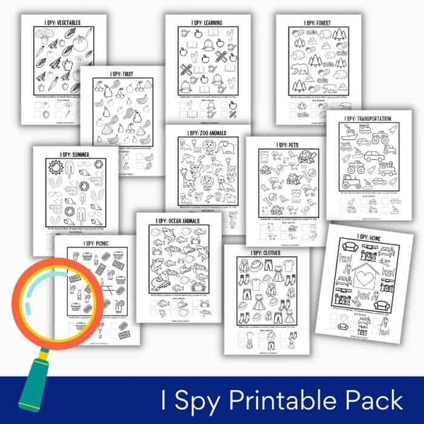 I Spy Printable Packet