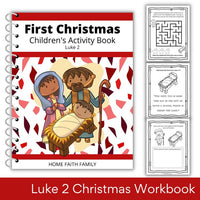 The First Christmas Children's Activity Book