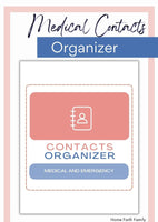 Medical Contacts Organizer