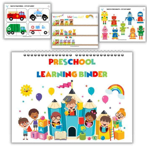 Free Preschool Learning Binder Printables Pdf Free Preschool Learning Binder Printables Pdf