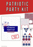 Patriotic Party Kit {10-Pages}
