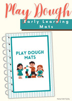 Early Learning: Play Dough Mats