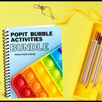 The Pop It Bubble Activities Bundle (110+ Printable Pages)