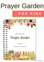 Your Child's Printable Prayer Garden