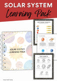 Solar System Learning Pack {11-Pages}