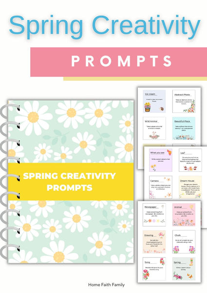Spring Creativity Prompts {42-Prompts}