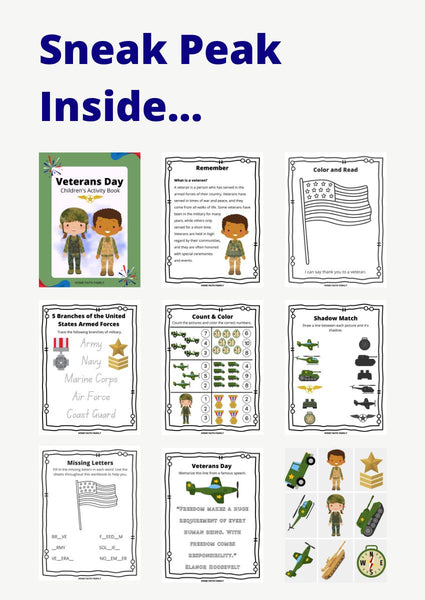 Veterans Day Children s Activity Workbook Home Faith Family LLC veterans-day-children-s-activity-workbook-home-faith-family-llc
