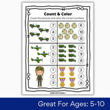 Veterans Day Children's Activity Workbook