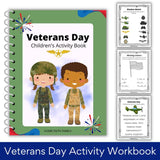 Veterans Day Children's Activity Workbook