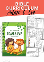 Bible Curriculum: Adam and Eve: Early Learner Edition (Ages 2-5)