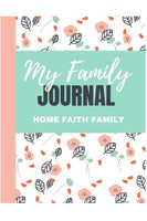 family journal editable PDF