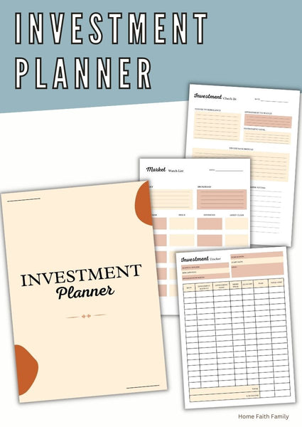 Investment Planner For Beginners