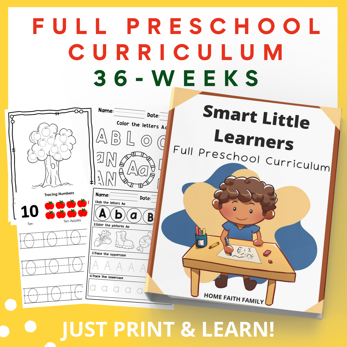 Smart Little Learners Preschool Curriculum Home Faith Family LLC Smart little learners preschool curriculum home faith family llc