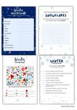 Winter Learning Activity Book